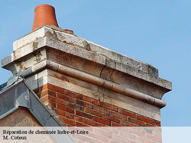 Réparation de cheminée 37 Indre-et-Loire  M. Coteux