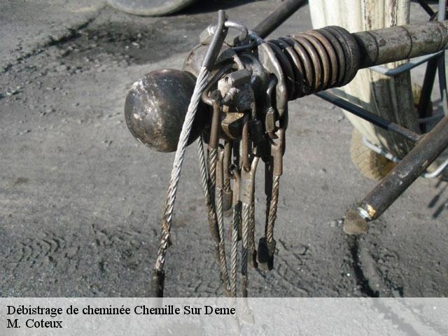 Débistrage de cheminée  chemille-sur-deme-37370 M. Coteux