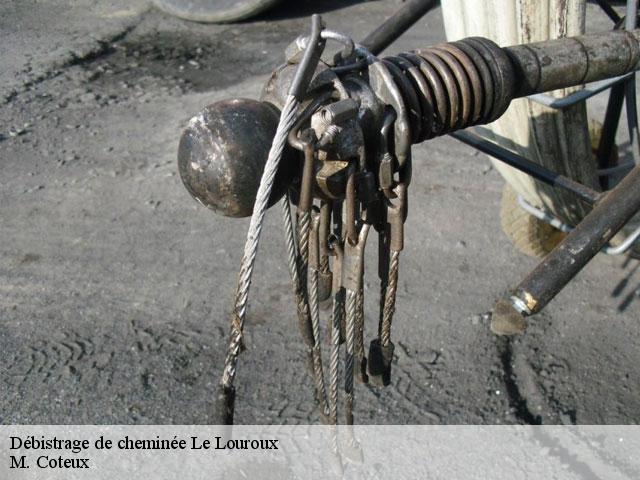 Débistrage de cheminée  le-louroux-37240 M. Coteux