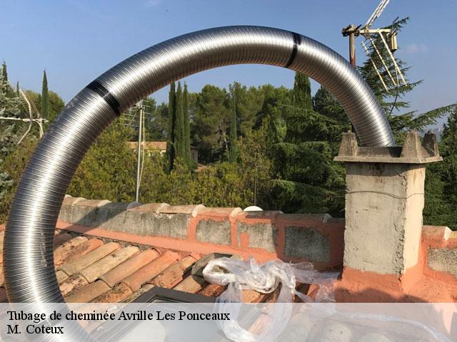 Tubage de cheminée  avrille-les-ponceaux-37340 M. Coteux